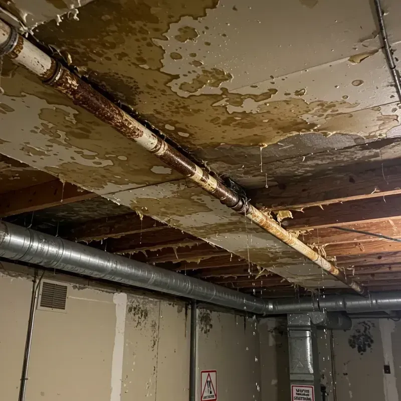 Ceiling Water Damage Repair in Deep River Center, CT